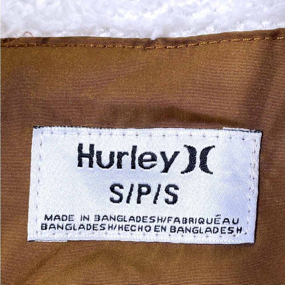 Hurley Cream Fleece Quarter-Zip Sweatshirt - Picture 3 of 16